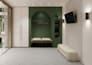design a modern mens barber shop interior